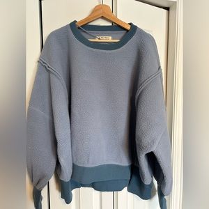Free People Oversize Pullover - Blue!